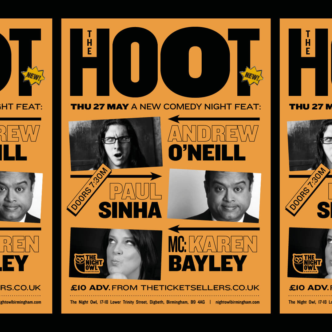The Hoot Comedy Night at The Night Owl - The Night Owl Birmingham